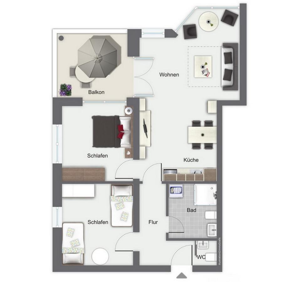 Duenenblick Wohnung 44 ボルテンハーゲン エクステリア 写真